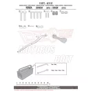 Csomagtartó alap HONDA CB 650 F / HONDA CBR 650 F (2014-2016) / HONDA CB 650 F (2017-2018) GIVI