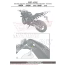 Csomagtartó alap HONDA CB 650 F / HONDA CBR 650 F (2014-2016) / HONDA CB 650 F (2017-2018) GIVI