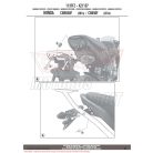 Csomagtartó alap HONDA CB 650 F / HONDA CBR 650 F (2014-2016) / HONDA CB 650 F (2017-2018) GIVI