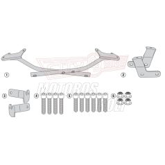   Csomagtartó alap Honda NC 750 S (2016-2018) / Honda NC 750 X (2016-2018) GIVI