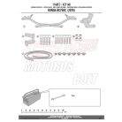 Csomagtartó alap Honda NC 750 S (2016-2018) / Honda NC 750 X (2016-2018) GIVI