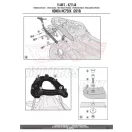 Csomagtartó alap Honda NC 750 S (2016-2018) / Honda NC 750 X (2016-2018) GIVI