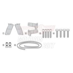   Kiegészítő szett oldaldoboz tartóhoz Honda NC 750 S (2016-2018) / Honda NC 750 X (2016-2018) GIVI