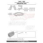 Kiegészítő szett oldaldoboz tartóhoz Honda NC 750 S (2016-2018) / Honda NC 750 X (2016-2018) GIVI