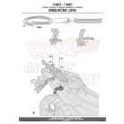 Kiegészítő szett oldaldoboz tartóhoz Honda NC 750 S (2016-2018) / Honda NC 750 X (2016-2018) GIVI