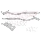 Csomagtartó alap Honda CB 500 F (2016-2018) GIVI