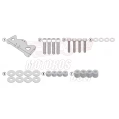   Kiegészítő szett oldaldoboz tartóhoz Honda CB 500 F (2016-2018) GIVI