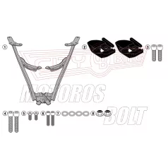 Csomagtartó alap Honda X-ADV 750 (2017-2020) GIVI