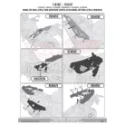 Kiegészítő szett oldaldoboz tartóhoz Honda CRF 1000 L Africa Twin (2018) / Honda CRF 1000 L Africa Twin Adventure Sports (2018) GIVI