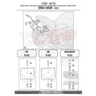 Csomagtartó alap Honda CB 650 R (2019) GIVI