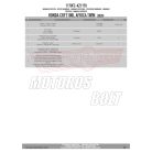 Csomagtartó alap Honda CRF 1100 L Africa Twin (2020-2023) GIVI