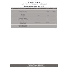   Kiegészítő szett oldaltartóhoz Honda CRF 1100 L Africa Twin (2020-2023) GIVI