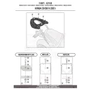 Csomagtartó alap HONDA CB 650 R (21-23) GIVI