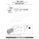 Kiegészítő szett oldaldoboz tartóhoz HONDA CB 650 R (21-23) GIVI Kiegészítő szett oldaldoboz tartóhoz HONDA CB 650 R (21-23) GIVI