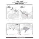 Kiegészítő szett oldaldoboz tartóhoz HONDA CB 650 R (21-23) GIVI Kiegészítő szett oldaldoboz tartóhoz HONDA CB 650 R (21-23) GIVI