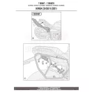 Kiegészítő szett oldaldoboz tartóhoz HONDA CB 650 R (21-23) GIVI Kiegészítő szett oldaldoboz tartóhoz HONDA CB 650 R (21-23) GIVI