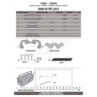 Kiegészítő szett oldaldoboz tartóhoz HONDA NC 750 X (21-24) GIVI