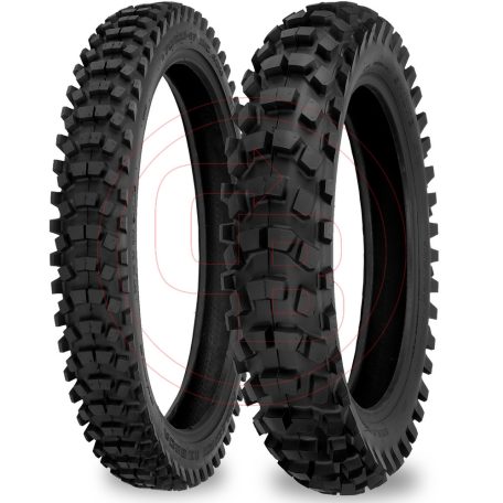 SHINKO gumiköpeny 120/100-18 520 68M hátsó kerékre (MOTOCROSS)