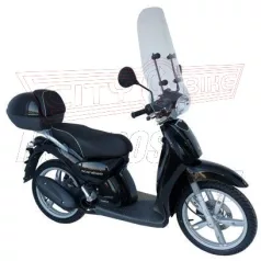 Plexi-szélvédő Aprilia Scarabeo 50-100 F.Fabbri tartóval