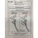 Oldalsztender APRILIA SR 50 2000-2006 / SR motard 50 RMS