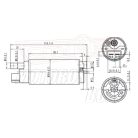 Benzinpumpa Piaggio / Aprilia / Harley