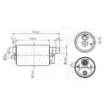Benzinpumpa SUZUKI / Honda / Kawasaki