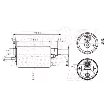 Benzinpumpa SUZUKI / Honda / Kawasaki