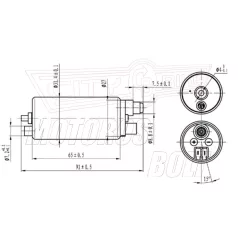Benzinpumpa Honda / Kawasaki RMS