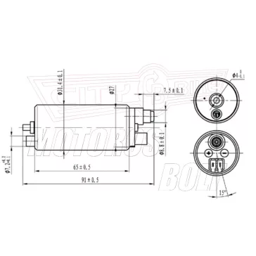 Benzinpumpa Honda / Kawasaki RMS