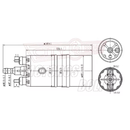 Benzinpumpa BMW K1100 / K75 / K100