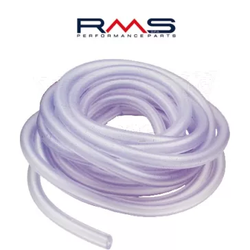 Benzincső 5x10mm átlátszó EXTRA (RMS)