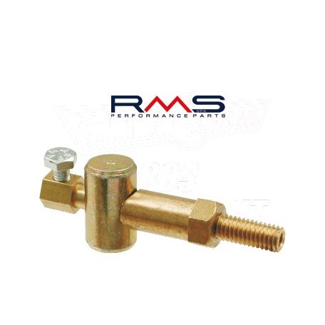 Bowdenvég csavaros állítócsavarral réz RMS