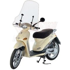   Plexi-szélvédő Piaggio Vespa ET2/ET4/Liberty 50-125 ccm 2003-ig FABBRI - TARTÓVAL
