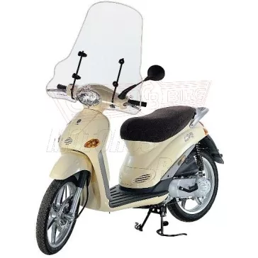   Plexi-szélvédő Piaggio Vespa ET2/ET4/Liberty 50-125 ccm 2003-ig FABBRI - TARTÓVAL