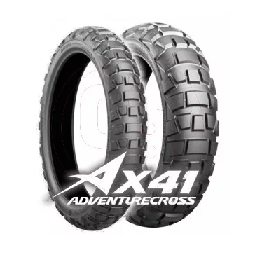   BRIDGESTONE gumiköpeny 100/90-18 BATTLAX ADVENTURE CROSS AX41 56P TL UM első kerékre