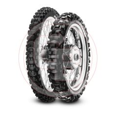   PIRELLI gumiköpeny 140/80-18 SCORPION XC MID HARD 70M TT M+S M/C hátsó kerékre