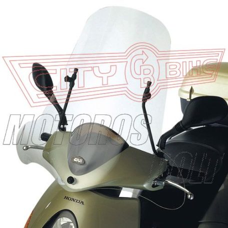 Plexi-szélvédő Honda NES (Chioccola) (Kukac) (@) 125-150 (00-03) GIVI