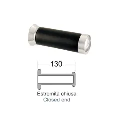 Markolat gumi RMS 184160190 króm véggel