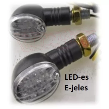 Index komplett UNIVERZÁLIS Led kerek NC E-jeles