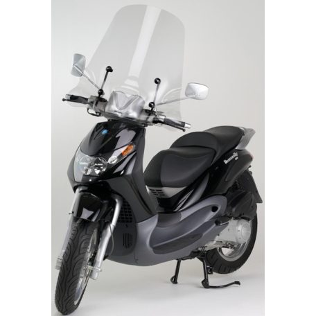 Plexi-szélvédő Piaggio Beverly Sport 125-200ccm 2003-ig Fabbri  - TARTÓVAL