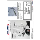 Plexi-szélvédő Piaggio Beverly Sport 125-200ccm 2003-ig Fabbri - TARTÓVAL