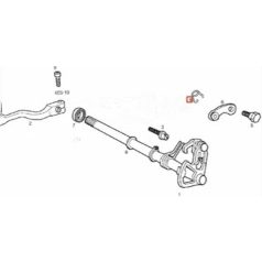 Sebváltótengely reteszelő rugó Derbi D50B