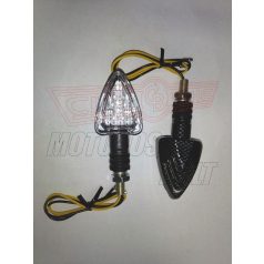 Index komplett UNIVERZÁLIS karbon mintás LED E-jeles