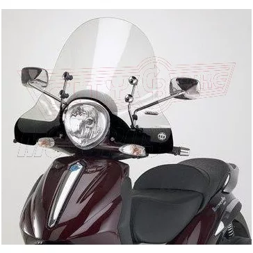 Plexi-szélvédő Piaggio Beverly 500 F.FABBRI - TARTÓVAL