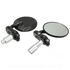 Tükör  Univerzális korményvégbe fekete TNT