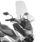 Plexi-szélvédő YAMAHA N-Max 125 (2015-2020) GIVI