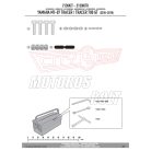 Kiegészítő szett oldaltartóhoz YAMAHA MT-07 Tracer (2016-2019), YAMAHA Tracer 700 (2020-2024) GIVI