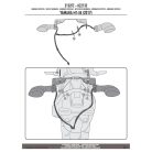 Csomagtartó alap Yamaha XSR 700 (2016-2018) GIVI