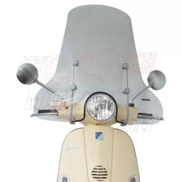   Plexi-szélvédő Piaggio Liberty, Vespa LX 50-200ccm 2003-2010 Fabbri - TARTÓVAL