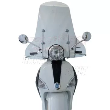   Plexi-szélvédő Piaggio Liberty, Vespa LX 50-200ccm 2003-2010 Fabbri - TARTÓVAL